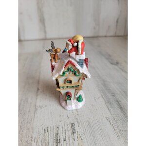 Carlton Cards Up on the Housetop ornament Xmas